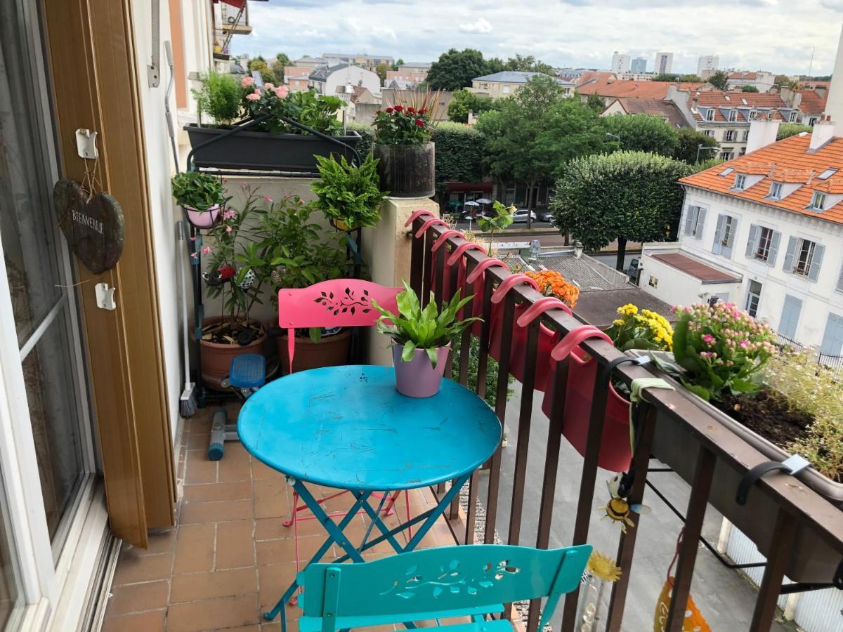 Room With Balcon 20 Minutes From Eiffel Tower Choisy-le-Roi Exterior photo